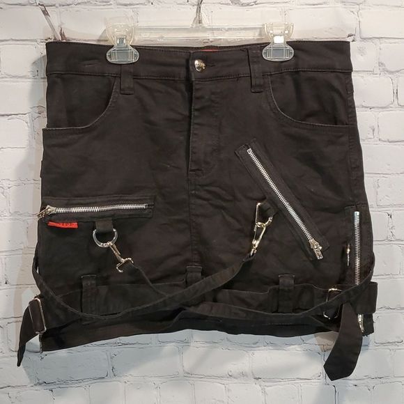 Tripp nyc Dresses & Skirts - Tripp NYC black bondage mini skirt